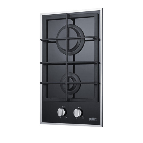 Summit Appliance 20" Gas 2 Burner Cooktop & Reviews Wayfair